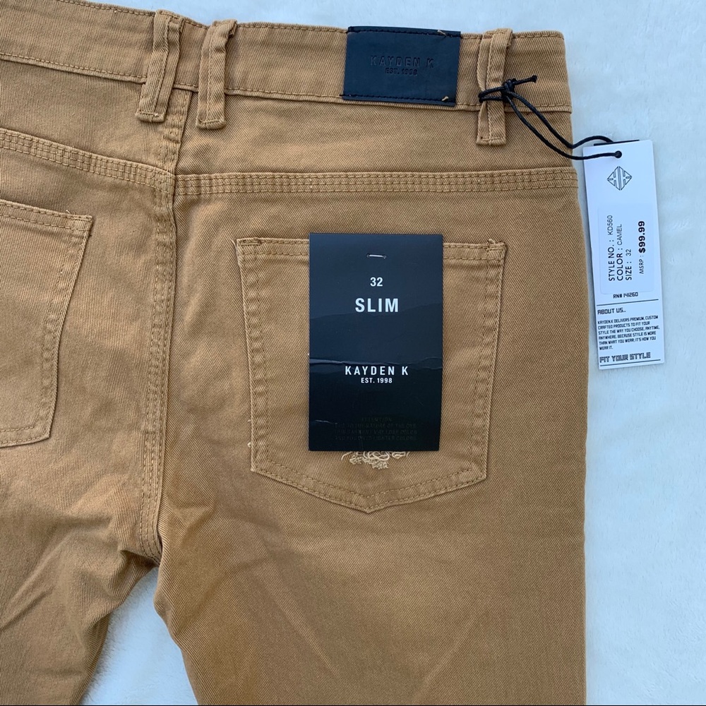 Kayden K Men’s Ripped Pants - Picture 5 of 5